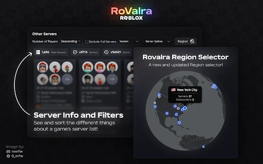 ดาวน์โหลด RoValra – ส่วนขยาย Roblox ฟรีที่ดีที่สุด พร้อมฟีเจอร์ครบครัน - Screenshot 1