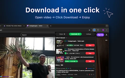 MAX Video Downloader – ดาวน์โหลดวิดีโอ HLS, DASH, MP4 ฟรี ง่ายและเร็วที่สุด - Screenshot 2