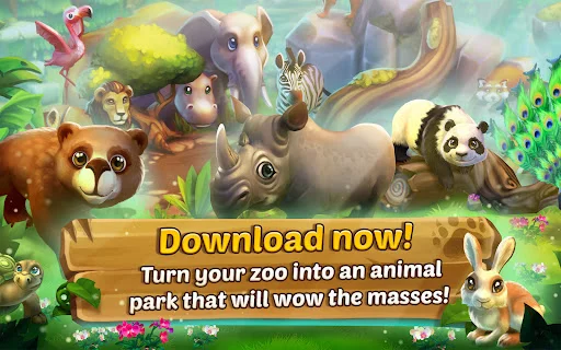 ดาวน์โหลด Zoo 2: Animal Park ล่าสุด – เกมจำลองสวนสัตว์สุดน่ารักบนมือถือ - Screenshot 9