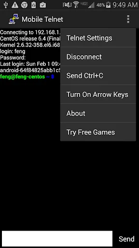 ดาวน์โหลด Mobile Telnet ล่าสุด – เชื่อมต่อเซิร์ฟเวอร์ฟรีบน Android - Screenshot 12
