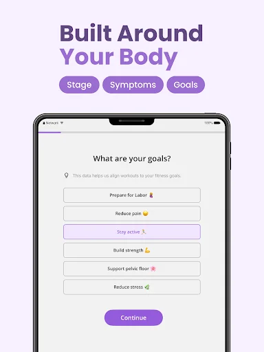 ดาวน์โหลด FitMama: ออกกำลังกายสำหรับคุณแม่ตั้งครรภ์และหลังคลอด ฟรี - Screenshot 13
