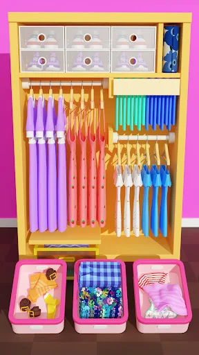 ดาวน์โหลด Fill Closet: Organizing Games ล่าสุด – เกมจัดของ ASMR ฟรี - Screenshot 4