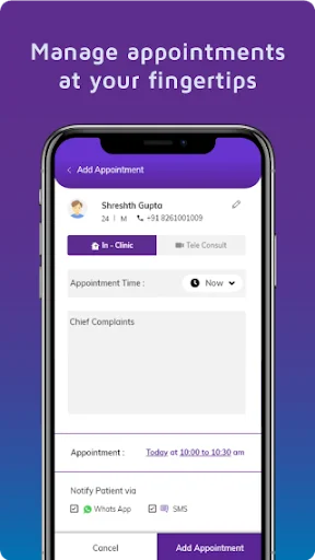 ดาวน์โหลด Bajaj Health สำหรับแพทย์ – จัดการคลินิกและนัดหมายออนไลน์ - Screenshot 17