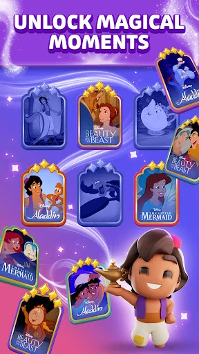 ดาวน์โหลด Disney Magic Match 3D ล่าสุด – เกมพัซเซิลดิสนีย์สุดสนุก ฟรี - Screenshot 14