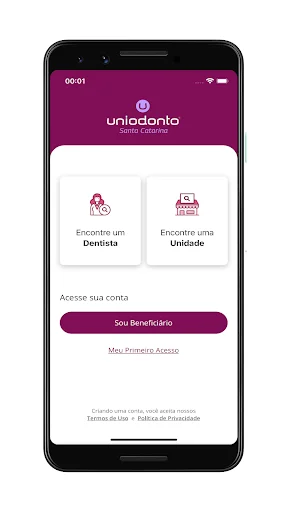 ดาวน์โหลด Uniodonto SC Beneficiário ล่าสุด – จัดการสิทธิประโยชน์ทันตกรรมฟรี - Screenshot 1
