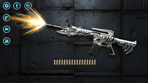 ดาวน์โหลด Gun Simulator Real 2026 ล่าสุด – สัมผัสเสียงปืนสมจริงฟรี - Screenshot 1