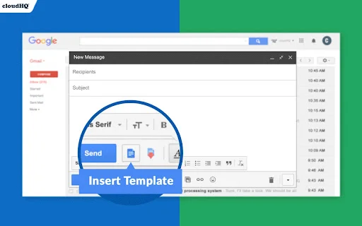 Gmail™ Email Templates by cloudHQ – เทมเพลตอีเมลสวยงาม ใช้งานฟรี - Screenshot 1