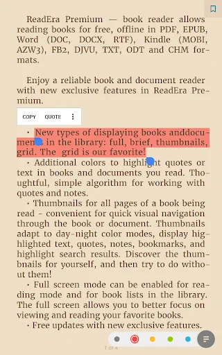 ดาวน์โหลด ReadEra Premium ล่าสุด – อ่านอีบุ๊กทุกไฟล์ รองรับ PDF EPUB ฟรี - Screenshot 12
