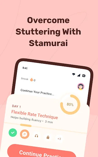 ดาวน์โหลด Stamurai: แอปฝึกพูดติดอ่างด้วย AI – ปรับปรุงการพูดให้มั่นใจ - Screenshot 7