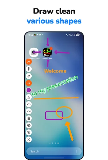 ดาวน์โหลด Draw anywhere on Screen AZDraw ล่าสุด – วาดเขียนบนหน้าจอได้ฟรี - Screenshot 2