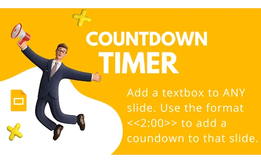 ดาวน์โหลด Slides Timer ส่วนขยาย Google Slides – จับเวลาฟรีใช้งานง่าย - Screenshot 2