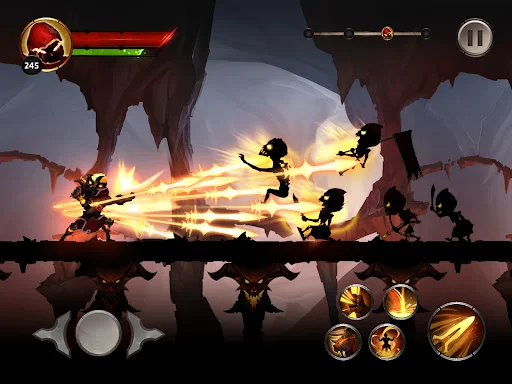 ดาวน์โหลด Stickman Legends Offline Games ล่าสุด – เกมต่อสู้เงา RPG สุดมันส์ - Screenshot 15