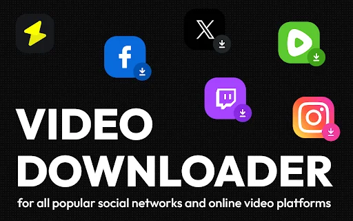 ดาวน์โหลด 4saved Video Downloader – ส่วนขยาย Chrome โหลดวิดีโอ M3U8 ฟรี - Screenshot 1