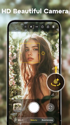 ดาวน์โหลด HD Camera: Sweet Selfie Beauty ล่าสุด – แต่งรูปสวยฟรี - Screenshot 2