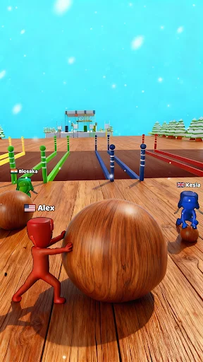 ดาวน์โหลด Snow Race 3D™ ล่าสุด – เกมแข่งรถหิมะสุดมันส์ฟรี - Screenshot 5