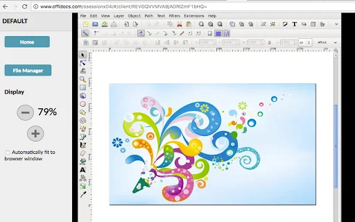 Inkscape Editor สำหรับงานกราฟิก – สร้างและแก้ไขไฟล์เวกเตอร์ออนไลน์ - Screenshot 1
