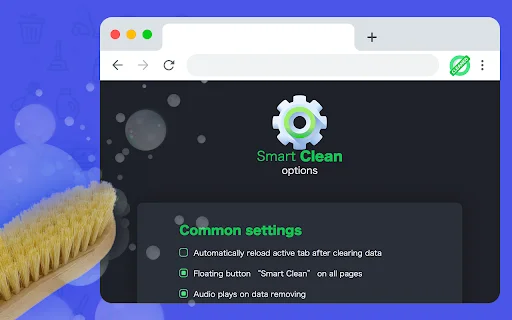 Cleaner – ล้างประวัติและแคช Chrome ให้เร็วขึ้น ฟรี! – ส่วนขยายยอดนิยม - Screenshot 2