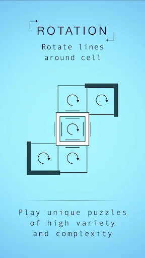 ดาวน์โหลด Quadline ล่าสุด – เกมพัซเซิลฝึกสมองสุดท้าทายบนมือถือ - Screenshot 1