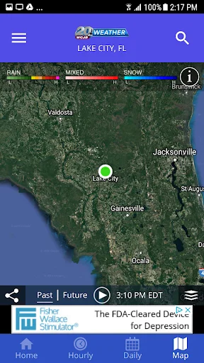 ดาวน์โหลด WCJB TV20 Weather App ล่าสุด – พยากรณ์อากาศแม่นยำ ฟรี - Screenshot 3