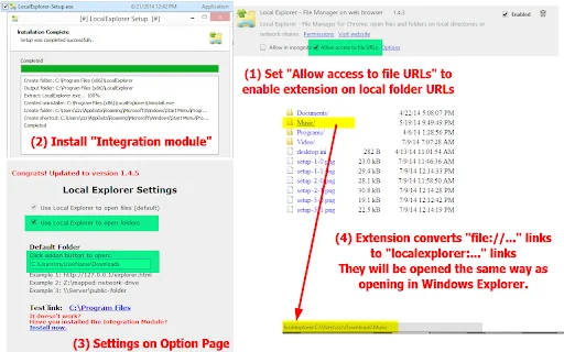 ดาวน์โหลด Local Explorer ล่าสุด – เปิดไฟล์และโฟลเดอร์ในเบราว์เซอร์ฟรี - Screenshot 4