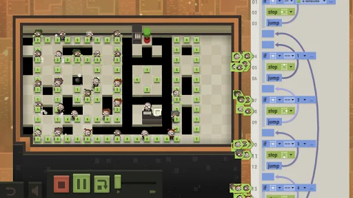 ดาวน์โหลด 7 Billion Humans สำหรับ Android – เกมฝึกเขียนโปรแกรมสุดท้าทาย - Screenshot 21
