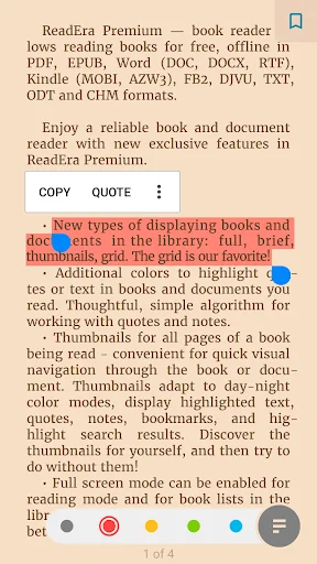 ดาวน์โหลด ReadEra Premium ล่าสุด – อ่านอีบุ๊กทุกไฟล์ รองรับ PDF EPUB ฟรี - Screenshot 4