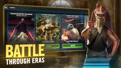 ดาวน์โหลด Star Wars™: Galaxy of Heroes ล่าสุด – เกมวางแผนสวมบทบาทฟรี - Screenshot 5