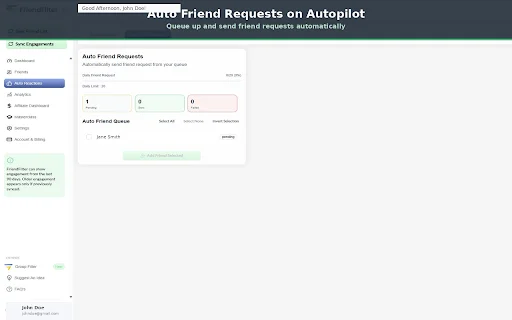 ดาวน์โหลด FriendFilter – จัดการเพื่อน Facebook และเพิ่มการมีส่วนร่วมฟรี - Screenshot 5