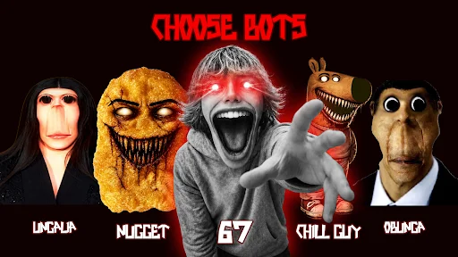 ดาวน์โหลด Nextbots Backroom: Meme Hunter ล่าสุด – เกมไล่ล่าสยองขวัญฟรี - Screenshot 1