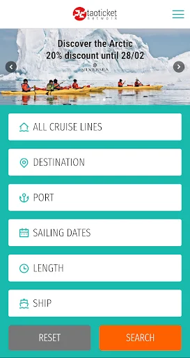 ดาวน์โหลด Taoticket ล่าสุด – จองทริปล่องเรือสุดคุ้มพร้อมโปรโมชั่นพิเศษ - Screenshot 1