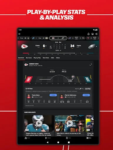 ดาวน์โหลดแอป ESPN ล่าสุด – ติดตามผลคะแนนและข่าวสารกีฬาแบบเรียลไทม์ฟรี - Screenshot 15