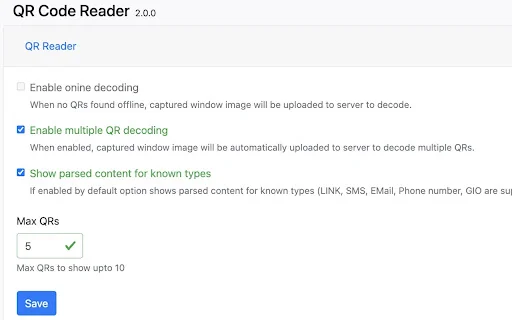 ดาวน์โหลด QR Code Reader Chrome Extension – สแกนและสร้าง QR Code ฟรี - Screenshot 4