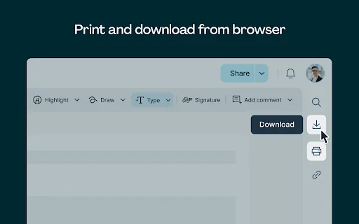 ดาวน์โหลด Lumin PDF Editor ส่วนขยาย Chrome แก้ไข เซ็นชื่อ PDF ฟรี - Screenshot 4