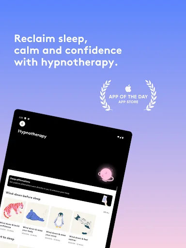 ดาวน์โหลด Clementine – Hypnotherapy ล่าสุด – ตัวช่วยนอนหลับและลดความเครียด - Screenshot 17