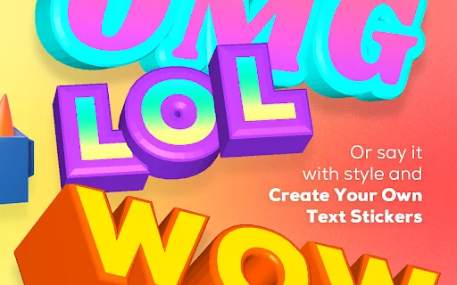 ดาวน์โหลด GIPHY for Chrome – ค้นหาและส่ง GIF ยอดฮิตได้ง่ายๆ ฟรี - Screenshot 5