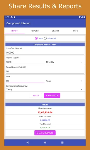 ดาวน์โหลด Financial Calculator India ล่าสุด – เครื่องมือคำนวณการเงินครบวงจร - Screenshot 16