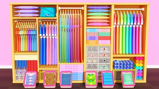 ดาวน์โหลด Fill Closet: Organizing Games ล่าสุด – เกมจัดของ ASMR ฟรี - Screenshot 7