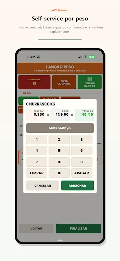 ดาวน์โหลด WPS Garçom เวอร์ชันล่าสุด – บริการสั่งอาหารอัจฉริยะสำหรับร้านอาหาร - Screenshot 7