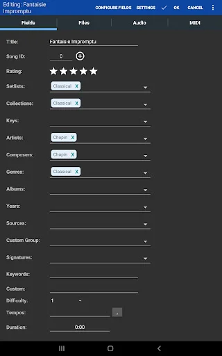 ดาวน์โหลด MobileSheets ล่าสุด – แอปจัดการโน้ตเพลงระดับมืออาชีพ - Screenshot 12
