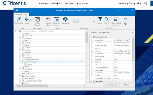 ดาวน์โหลด Tricentis Automation Extension สำหรับ Chrome ล่าสุด – ทดสอบอัตโนมัติฟรี - Screenshot 1