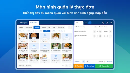 ดาวน์โหลด KiotViet Máy POS สำหรับร้านอาหาร – ระบบจัดการร้านอาหารครบวงจร - Screenshot 7