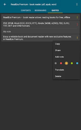 ดาวน์โหลด ReadEra Premium ล่าสุด – อ่านอีบุ๊กทุกไฟล์ รองรับ PDF EPUB ฟรี - Screenshot 14