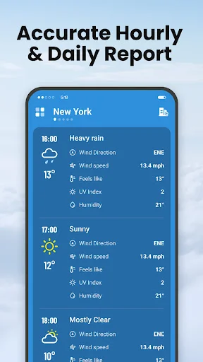 ดาวน์โหลด Local Weather: Live Forecast ล่าสุด – เช็กสภาพอากาศแม่นยำฟรี - Screenshot 4
