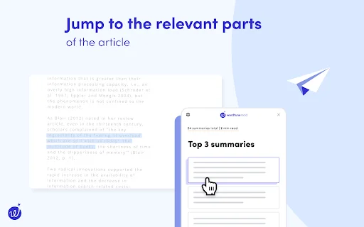 Wordtune Read: สรุปเนื้อหาด้วย AI ช่วยประหยัดเวลาอ่าน ดาวน์โหลดฟรี - Screenshot 3