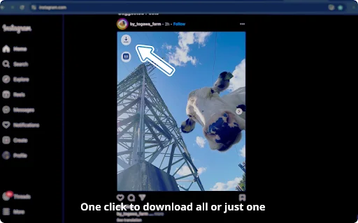 ดาวน์โหลด Story Saver ล่าสุด – เซฟวิดีโอ Facebook และ Instagram ฟรี - Screenshot 1