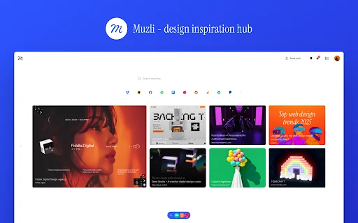 ดาวน์โหลด Muzli: ศูนย์รวมแรงบันดาลใจด้านงานดีไซน์ล่าสุดสำหรับนักออกแบบ - Screenshot 1