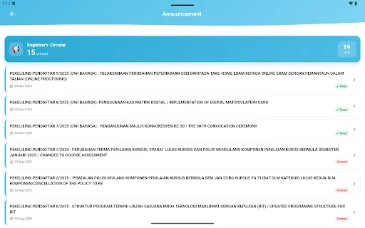 ดาวน์โหลด myOUM เวอร์ชันล่าสุด – จัดการการเรียนสำหรับนักศึกษาฟรี - Screenshot 11