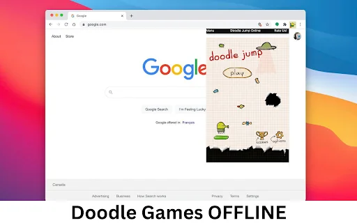 ดาวน์โหลด Doodle Jump Original – เกมกระโดดสุดมันส์บน Chrome ฟรี - Screenshot 2
