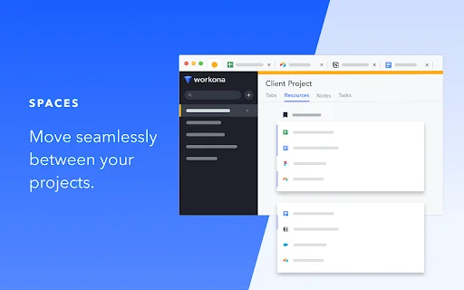 ดาวน์โหลด Workona Tab Manager ฟรี – จัดระเบียบแท็บเบราว์เซอร์ให้เป็นมืออาชีพ - Screenshot 3