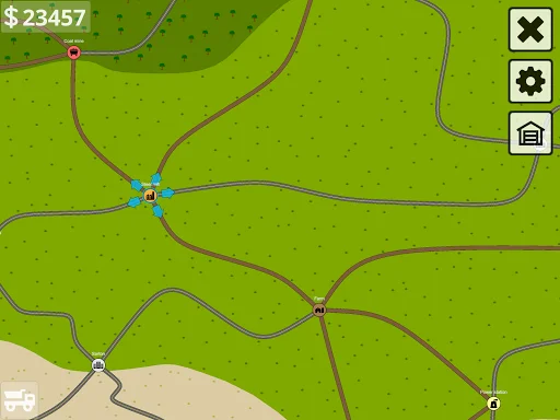 ดาวน์โหลด Mini Trucker – เกมจำลองรถบรรทุก 2D สุดมันส์ ล่าสุดฟรี - Screenshot 10